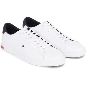 Tommy Hilfiger FM0FM04047 White Leather Sneakers - Casual Tommy Hilfiger FM0FM04047 White Leather Sneakers - Casual