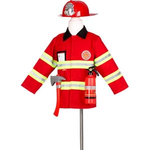 Kit de Fantasia Infantil Bombeiro Vermelho - Souza Kit de Fantasia Infantil Bombeiro Vermelho - Souza