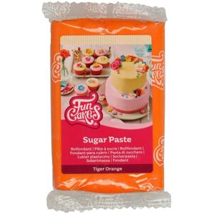 Fondant orange 250 g Funcakes - Glaçage pour gâteaux - Publicité Fondant orange 250 g Funcakes - Glaçage pour gâteaux - Publicité