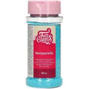 Décoration en Sucre Nonpareils Bleu Funcakes - 80 g - Publicité Décoration en Sucre Nonpareils Bleu Funcakes - 80 g - Publicité