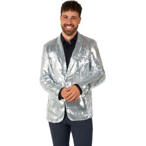 Costume à sequins argenté Opposuits - Tenue de fête pour homme - Publicité Costume à sequins argenté Opposuits - Tenue de fête pour homme - Publicité