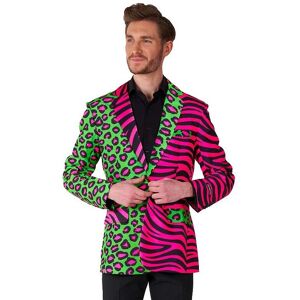 Suitmeister Neon Party Animal Anzug - Neon Pink/Grün Suitmeister Neon Party Animal Anzug - Neon Pink/Grün