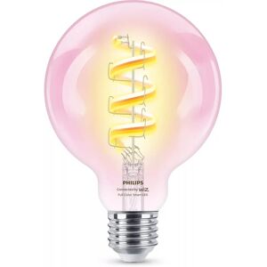 Bombilla LED RGB inteligente WiFi Bluetooth Philips G95 - 6.3W Bombilla LED RGB inteligente WiFi Bluetooth Philips G95 - 6.3W