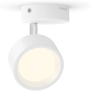 Philips Oppervlakte-LED Spot - Verstelbaar, 2700K, 1-4 Koppen Philips Oppervlakte-LED Spot - Verstelbaar, 2700K, 1-4 Koppen