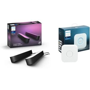 Philips Hue White & Colour Ambiance Play 2-Pack - Smart Lighting Philips Hue White & Colour Ambiance Play 2-Pack - Smart Lighting