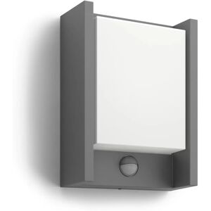 Philips Outdoor Wall Light - 8720169263833, Anthracite, Motion Sensor Philips Outdoor Wall Light - 8720169263833, Anthracite, Motion Sensor