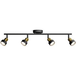 Philips 8720169299931 Conduit GU10 LED Spotlight - Black & Gold Philips 8720169299931 Conduit GU10 LED Spotlight - Black & Gold