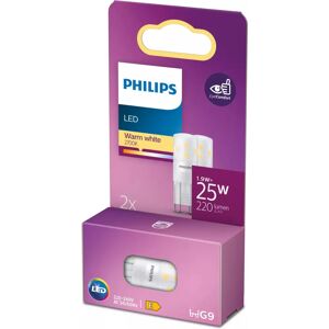 Philips LED-lamppu - G9, 2700 K, 1,9 W Philips LED-lamppu - G9, 2700 K, 1,9 W