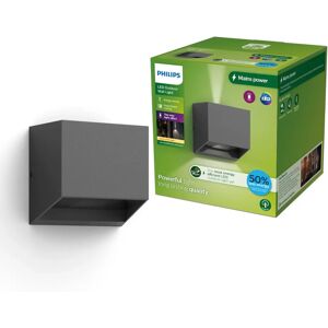 Philips Lighting Alix - Outdoor LED Wall Light - 8.6W, Anthracite Philips Lighting Alix - Outdoor LED Wall Light - 8.6W, Anthracite
