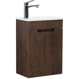 Marrone Noce Thermis Meuble de salle de bain - Mobilier de bain - Publicité Marrone Noce Thermis Meuble de salle de bain - Mobilier de bain - Publicité