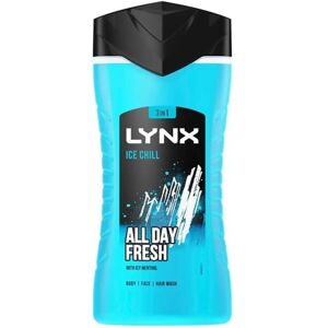 Lynx Ice Chill 12-H Refreshing Shower Gel - Body, Face & Hair Wash Lynx Ice Chill 12-H Refreshing Shower Gel - Body, Face & Hair Wash