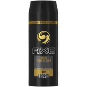 Axe Gold Temptation Deodorant Spray 150ml Axe Gold Temptation Deodorant Spray 150ml