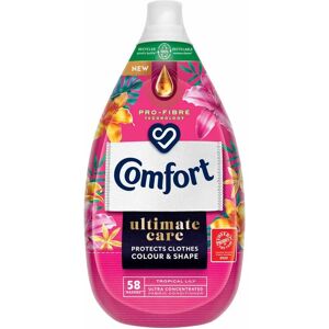 Comfort Tropical Lily Fabric Conditioner - 870 ml, 58 Washes Comfort Tropical Lily Fabric Conditioner - 870 ml, 58 Washes