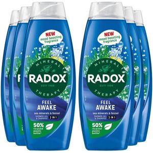 Radox Brand Model - Fennel & Sea Minerals Body Wash & Shampoo - 675ml Radox Brand Model - Fennel & Sea Minerals Body Wash & Shampoo - 675ml