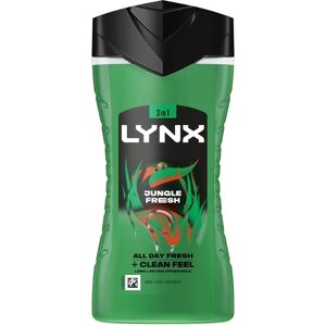 Lynx Jungle Fresh 3-in-1 Body Wash - Body, Face & Hair - 225ml Lynx Jungle Fresh 3-in-1 Body Wash - Body, Face & Hair - 225ml
