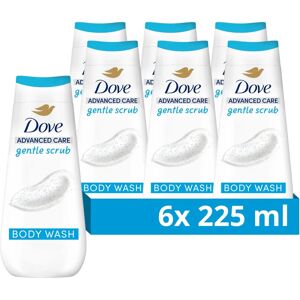 Dove Advanced Care Body Wash Gentle Scrub - 6 Pack Dove Advanced Care Body Wash Gentle Scrub - 6 Pack