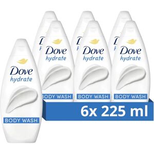 Dove Hydrate Body Wash - 0% Sulfate SLES - 6 Pack Dove Hydrate Body Wash - 0% Sulfate SLES - 6 Pack
