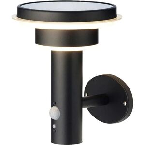 Lumineo Applique Solare - Lampada da Parete, 40 LED, Nera, Metallo Lumineo Applique Solare - Lampada da Parete, 40 LED, Nera, Metallo