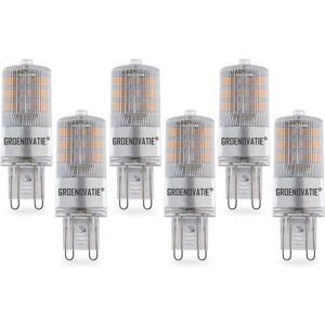 Groenovatie G9 LED Lamp 5W SMD Warm Wit 6-Pack - LED Lamp Groenovatie G9 LED Lamp 5W SMD Warm Wit 6-Pack - LED Lamp