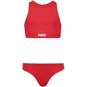 PUMA Girls Racerback Bikini - Red - 128 - Swimsuit PUMA Girls Racerback Bikini - Red - 128 - Swimsuit