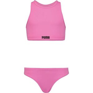 PUMA Pink Racerback Girls Swimwear - 7-8 Years PUMA Pink Racerback Girls Swimwear - 7-8 Years