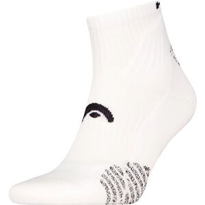 Ciorapi sportive unisex HEAD - Lungime quarter - Alb - 35/38 Ciorapi sportive unisex HEAD - Lungime quarter - Alb - 35/38