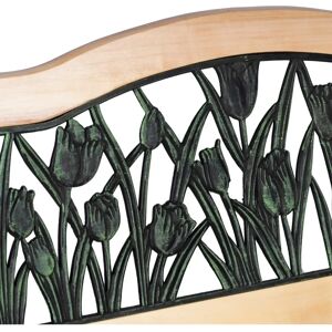 Banco de jardín Viking Choice - Patrón tulipán - Sofá de madera Banco de jardín Viking Choice - Patrón tulipán - Sofá de madera
