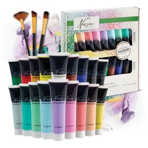 Grafix Acrylic Paint Set - Primär Pastel - Art Supplies Grafix Acrylic Paint Set - Primär Pastel - Art Supplies