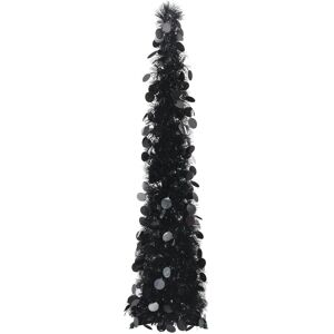 vidaXL Black Artificial Christmas Tree 120cm - Christmas Tree vidaXL Black Artificial Christmas Tree 120cm - Christmas Tree