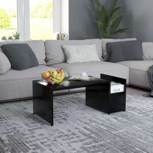 vidaXL Model 195871 - Black Geometric Coffee Table vidaXL Model 195871 - Black Geometric Coffee Table