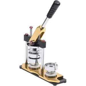 vidaXL Badge Maker mit Kreis-Schneider und Drehstempel - Abzeichen Maschine vidaXL Badge Maker mit Kreis-Schneider und Drehstempel - Abzeichen Maschine