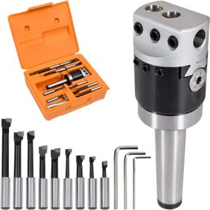 vidaXL Boring Tool Set - 15 Pieces, 50 mm Boring Head, CNC Accessories vidaXL Boring Tool Set - 15 Pieces, 50 mm Boring Head, CNC Accessories