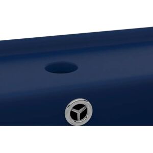 Maisonchic Square Ceramic Sink - Dark Blue - Sink Maisonchic Square Ceramic Sink - Dark Blue - Sink