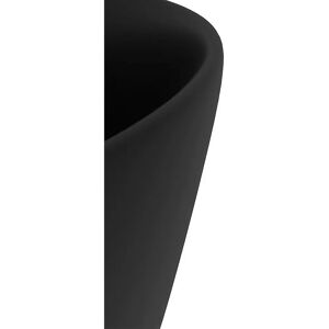 vidaXL Luxury Washbasin Round Matt Black - Washbasin vidaXL Luxury Washbasin Round Matt Black - Washbasin