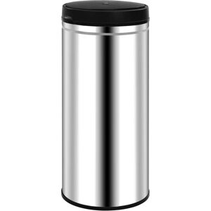 vidaXL Automatic Sensor Trash Can 80 L Stainless Steel - Trash Can vidaXL Automatic Sensor Trash Can 80 L Stainless Steel - Trash Can