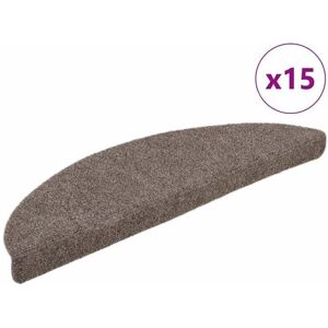 vidaXL Self-adhesive Stair Mats Cream - Stair mats vidaXL Self-adhesive Stair Mats Cream - Stair mats