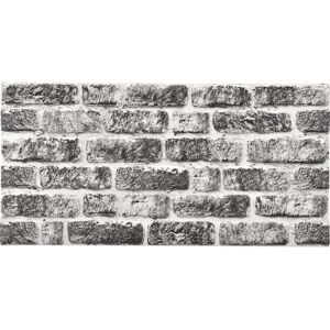 vidaXL 11x 3D Wall Panels with Dark Grey Brick Design EPS Cladding Tile Decor vidaXL 11x 3D Wall Panels with Dark Grey Brick Design EPS Cladding Tile Decor