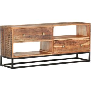 vidaXL Acacia Wood TV Cabinet - Industrial Style vidaXL Acacia Wood TV Cabinet - Industrial Style