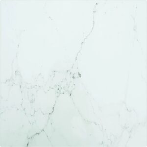 vidaXL 30x30 cm Weißer Temperet Glassplatte - Tischplatte vidaXL 30x30 cm Weißer Temperet Glassplatte - Tischplatte