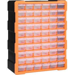 vidaXL Multi-drawer Organizer - 60 Drawers Storage Unit vidaXL Multi-drawer Organizer - 60 Drawers Storage Unit
