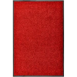 vidaXL Doormat Washable Red - Doormat vidaXL Doormat Washable Red - Doormat