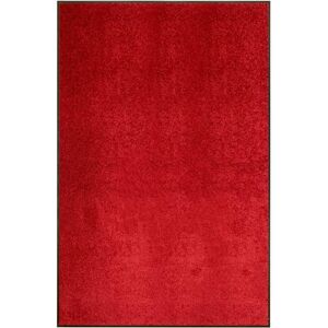 vidaXL Doormat Washable Red - Entrance Rug for Home Garden vidaXL Doormat Washable Red - Entrance Rug for Home Garden