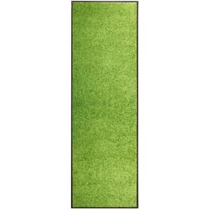 vidaXL Green Washable Doormat - 60x180 cm - Indoor/Outdoor Entrance Rug vidaXL Green Washable Doormat - 60x180 cm - Indoor/Outdoor Entrance Rug