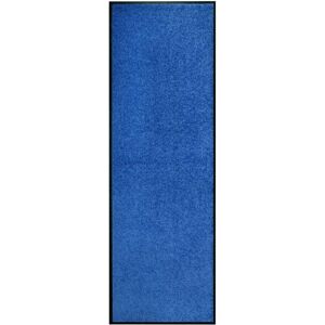 vidaXL Doormat Washable Blue - Entrance Rug vidaXL Doormat Washable Blue - Entrance Rug