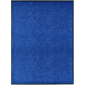 vidaXL Blue Washable Doormat - Indoor Outdoor Entrance Rug vidaXL Blue Washable Doormat - Indoor Outdoor Entrance Rug