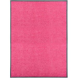 vidaXL Pink Washable Indoor/Outdoor Doormat - Non-slip Moisture Absorbing Rug vidaXL Pink Washable Indoor/Outdoor Doormat - Non-slip Moisture Absorbing Rug