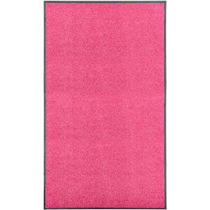 vidaXL Pink Washable Doormat - 90x150 cm - Indoor/Outdoor Rug vidaXL Pink Washable Doormat - 90x150 cm - Indoor/Outdoor Rug