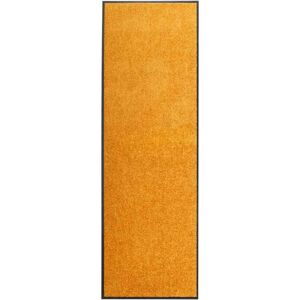 vidaXL Doormat Washable Orange - Entrance Rug for Home Garden - Doormat vidaXL Doormat Washable Orange - Entrance Rug for Home Garden - Doormat