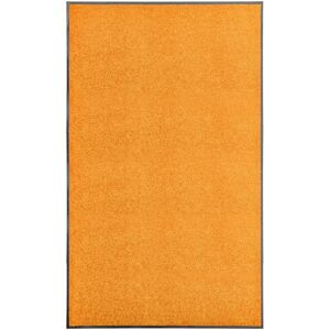 vidaXL Doormat Washable Orange - Entrance Rug for Home & Garden - Doormat vidaXL Doormat Washable Orange - Entrance Rug for Home & Garden - Doormat
