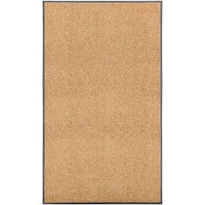 vidaXL Doormat Washable Cream 90x150 cm - Doormat vidaXL Doormat Washable Cream 90x150 cm - Doormat